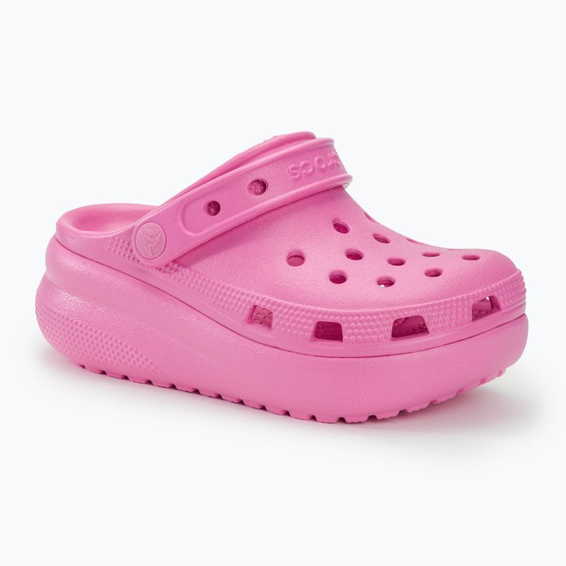 Crocs Cutie Crush flip-flops pentru copii taffy pink