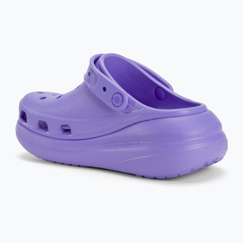 Papuci Crocs Classic Crush Clog digital violet 4
