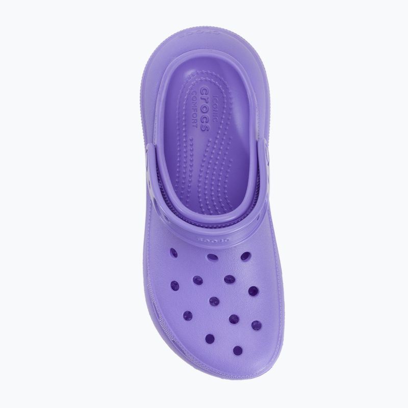Papuci Crocs Classic Crush Clog digital violet 6