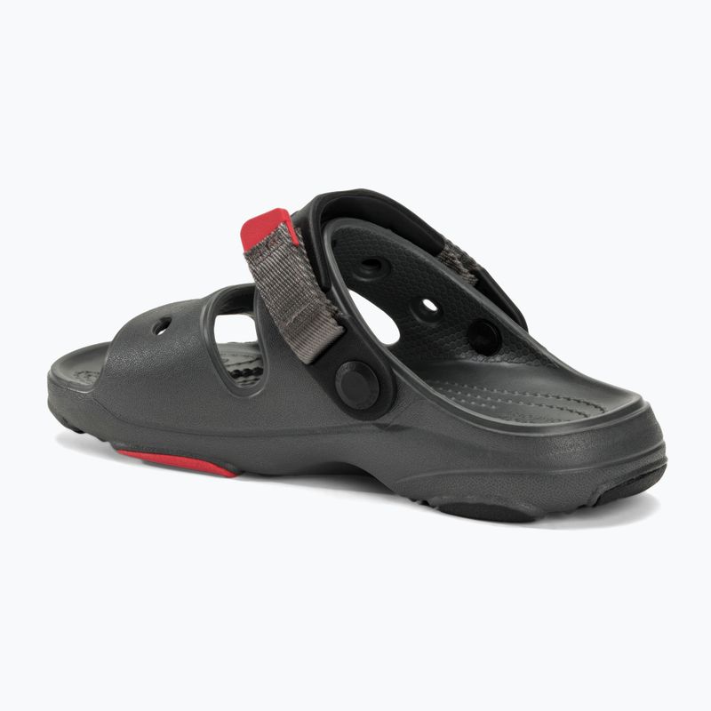 Sandale Crocs All Terrain gri argintiu pentru copii 4