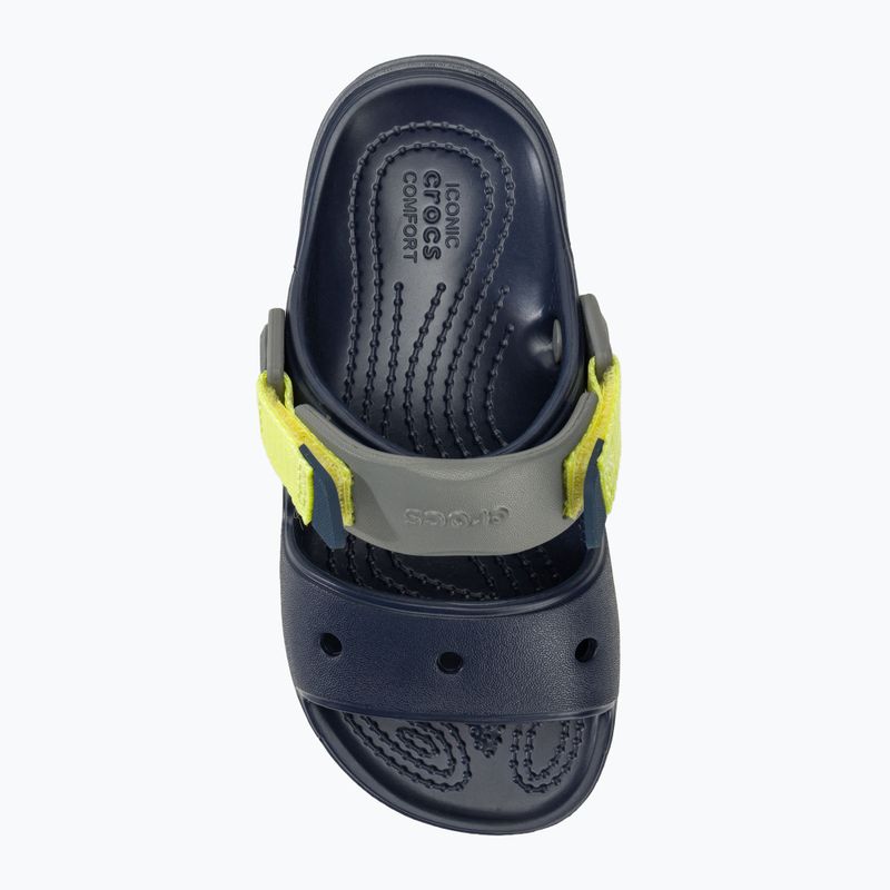 Sandale Crocs All Terrain navy pentru copii 6