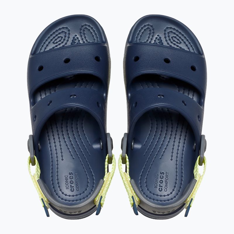 Sandale Crocs All Terrain navy pentru copii 12