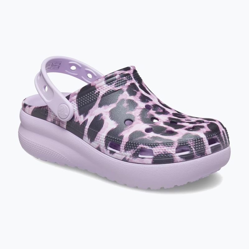Papuci pentru copii Crocs Cls Animal Cutie Clog Kids leopard 9