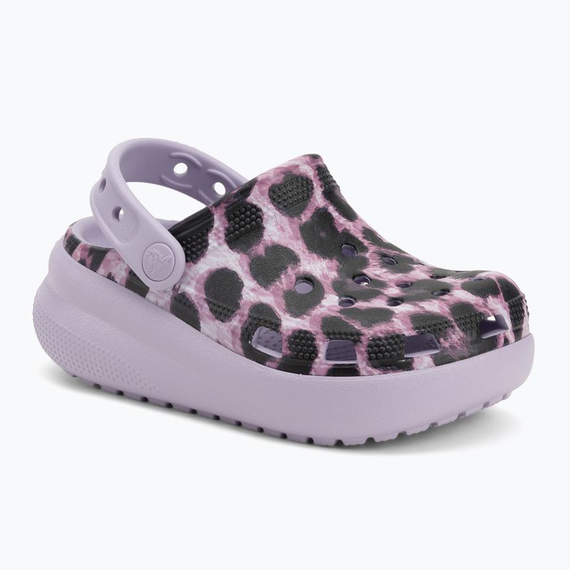 Papuci pentru copii Crocs Cls Animal Cutie Clog Kids leopard 2
