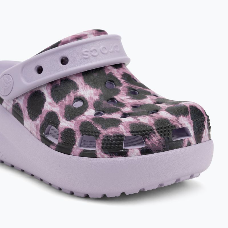 Papuci pentru copii Crocs Cls Animal Cutie Clog Kids leopard 8