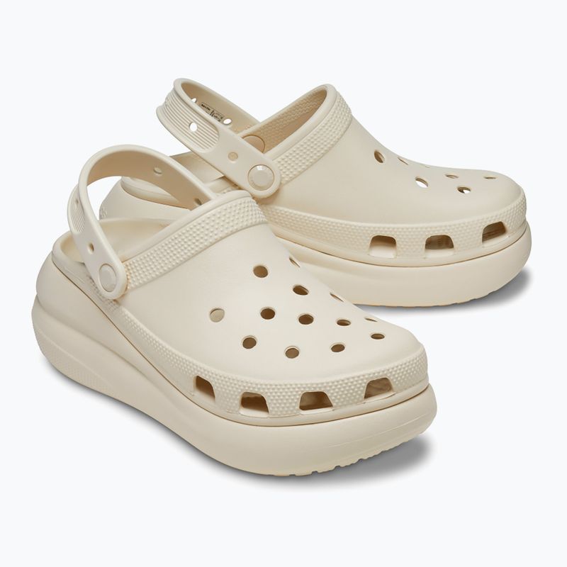 Papuci Crocs Classic Crush Clog bone 14