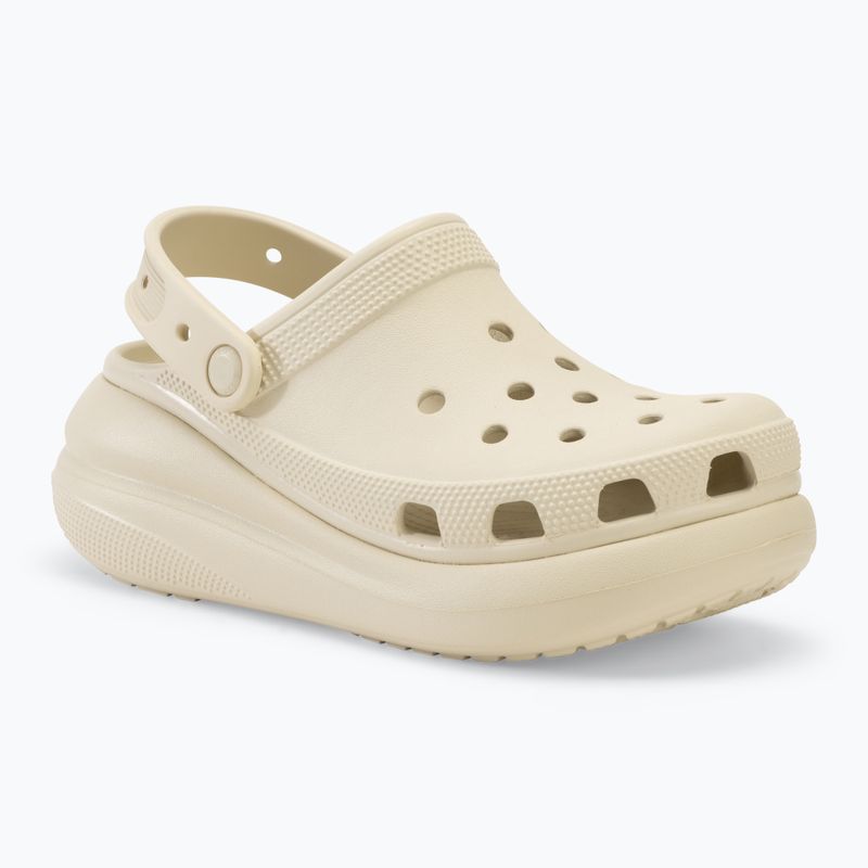 Papuci Crocs Classic Crush Clog bone 2