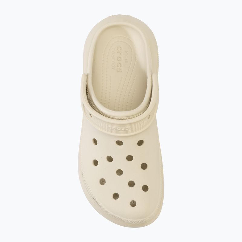 Papuci Crocs Classic Crush Clog bone 6