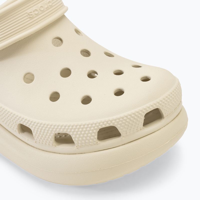 Papuci Crocs Classic Crush Clog bone 8