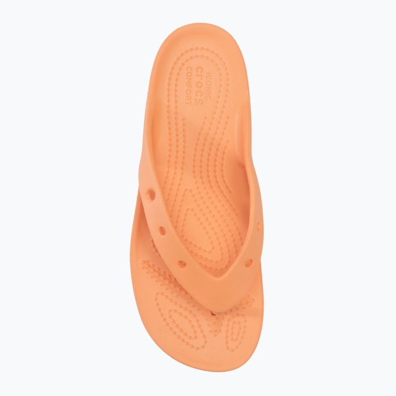 Șlapi de papaya Crocs Classic Platform papaya pentru femei 5