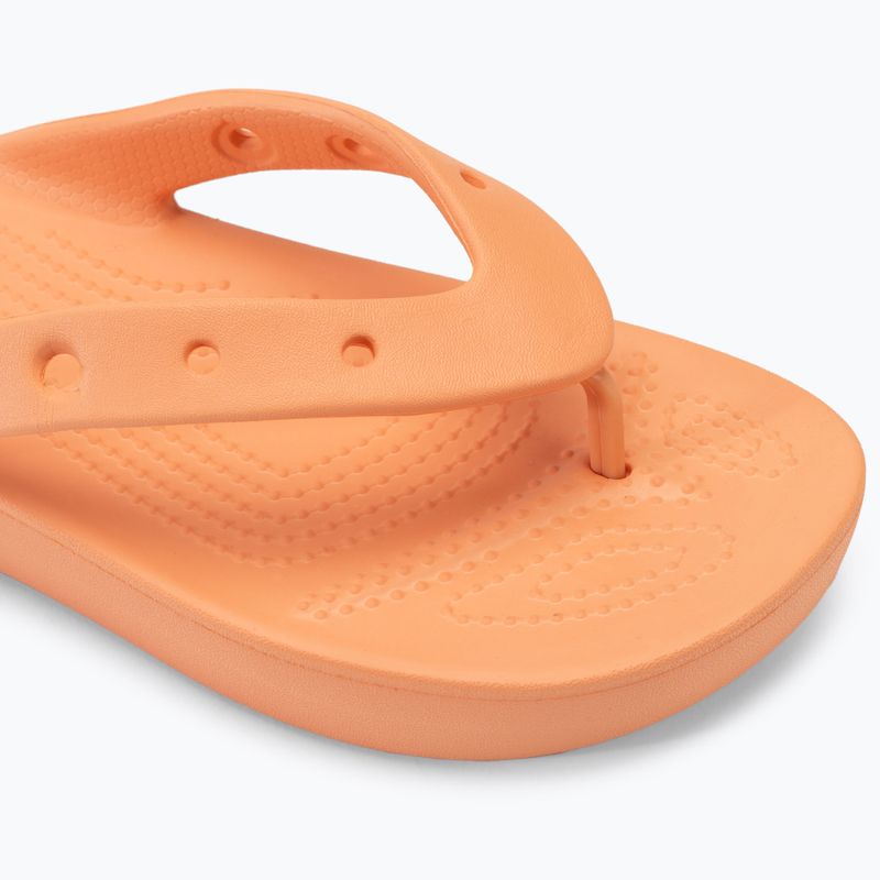 Șlapi de papaya Crocs Classic Platform papaya pentru femei 7
