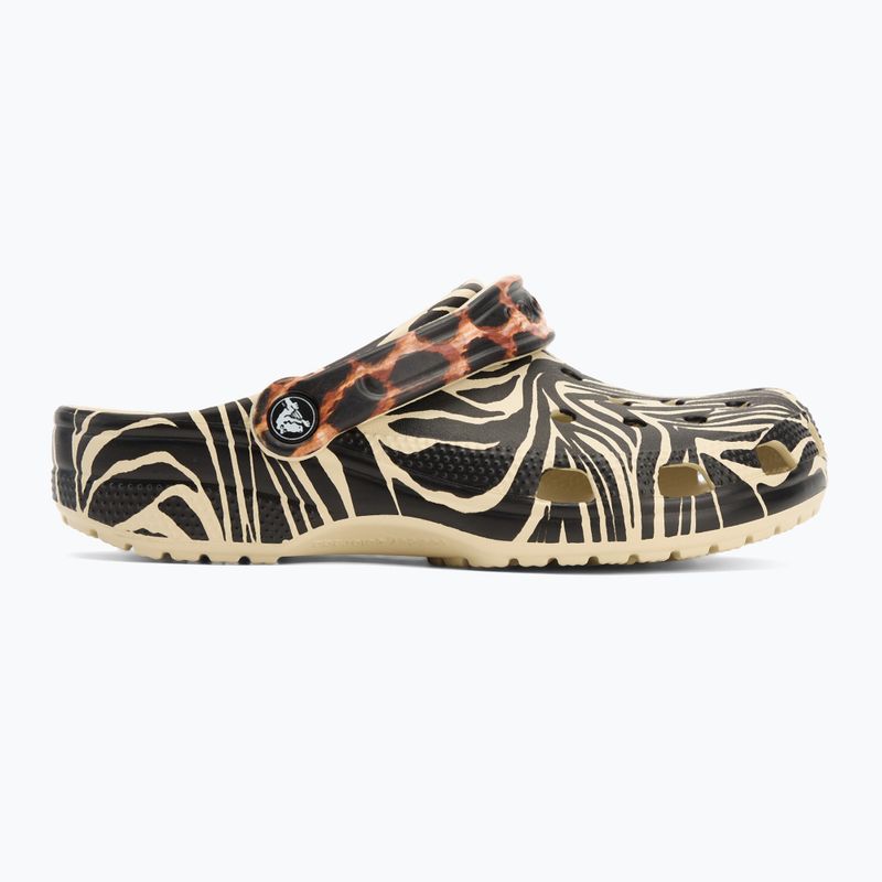Papuci Crocs Classic Animal Remix bone/multi animal 3