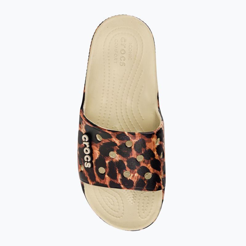 Crocs Classic Crocs Animal Remix Slide negru 207841-2Y4 flip flops 6