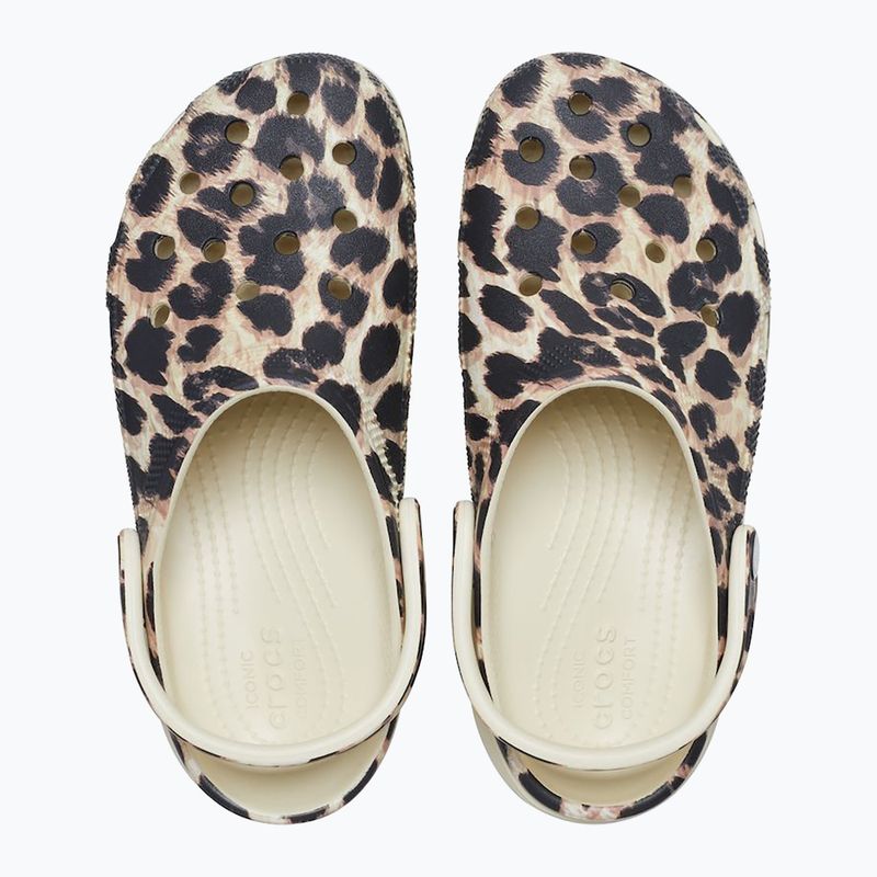 Șlapi de femei Crocs Classic Platform Animal Remix os/leopard pentru femei 12