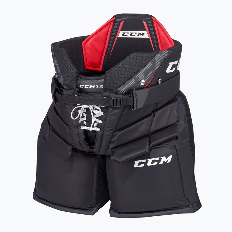 Pantaloni de hochei de portar pentru bărbați CCM 1.9 SR black