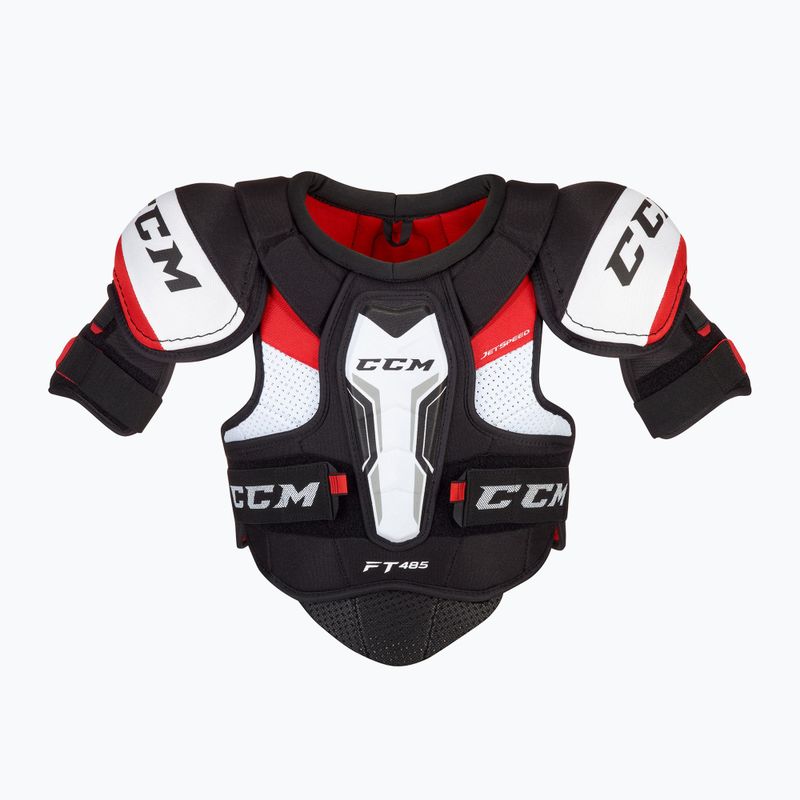 Pieptar de hochei pentru copii CCM JetSpeed FT485 JR black/red/white