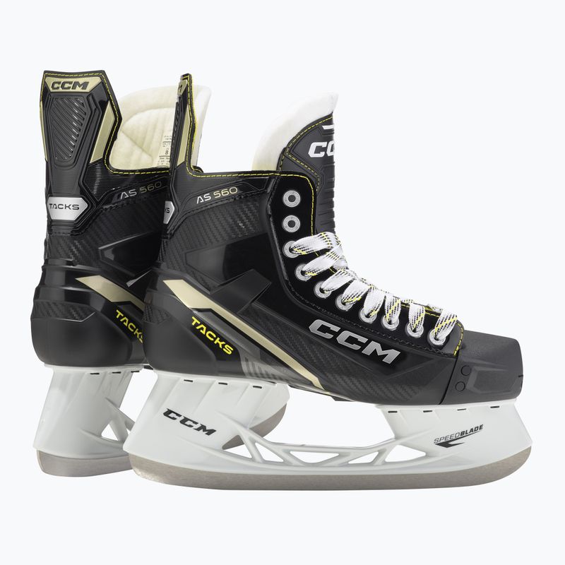 CCM Tacks AS-560 patine de hochei negre 4021487 10