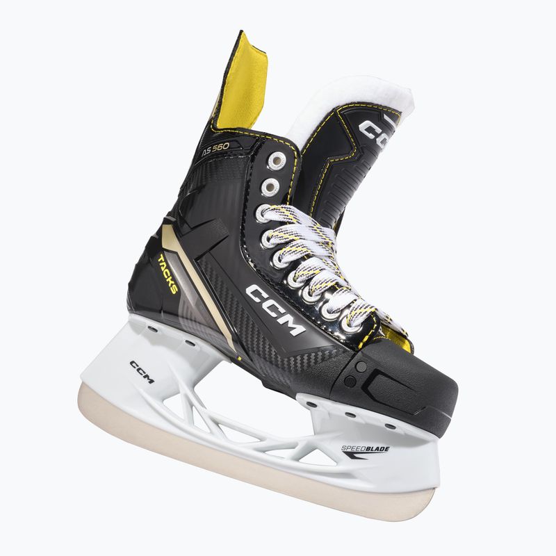 Patine de hochei pentru copii CCM Tacks AS-560 JR black 2