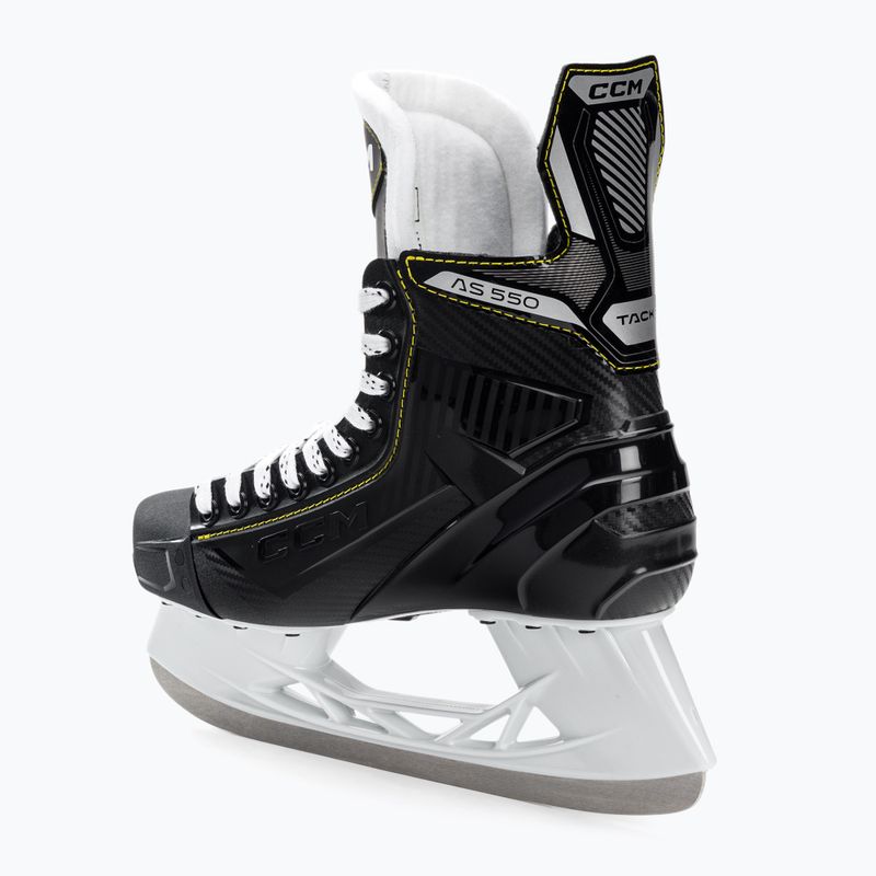 CCM Tacks AS-550 patine de hochei negru 4021499 3