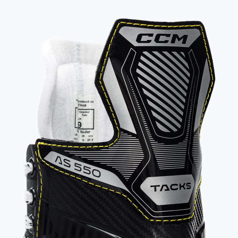 CCM Tacks AS-550 patine de hochei negru 4021499 8