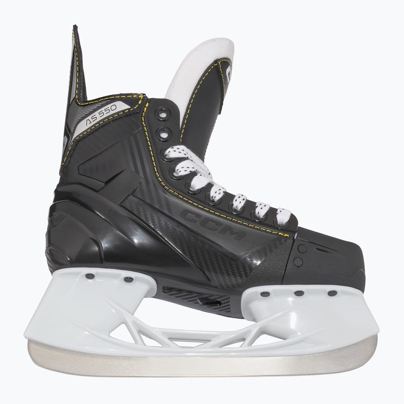 Patine de hochei pentru copii CCM Tacks AS-550 JR black 3