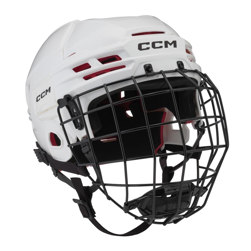 Cască de hochei CCM Tacks 70 Combo white