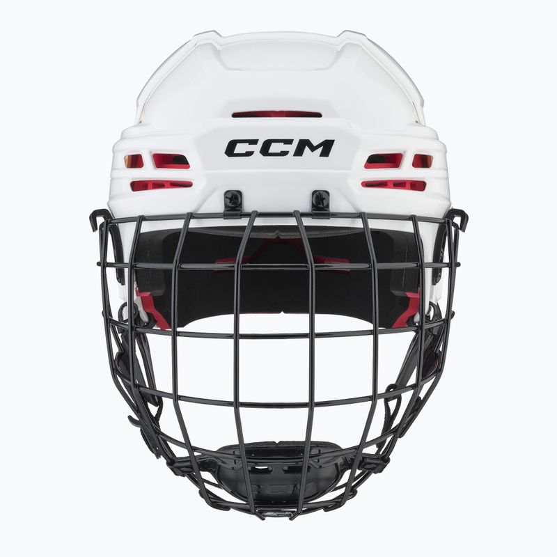 Cască de hochei CCM Tacks 70 Combo white 2