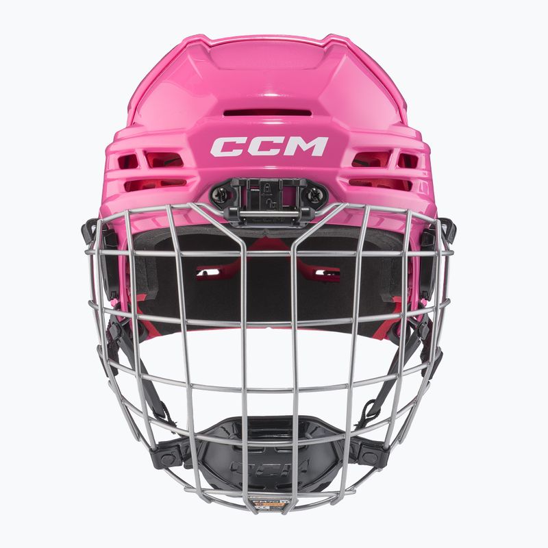 Cască de hochei pentru copii CCM Tacks 70 Combo pink 2