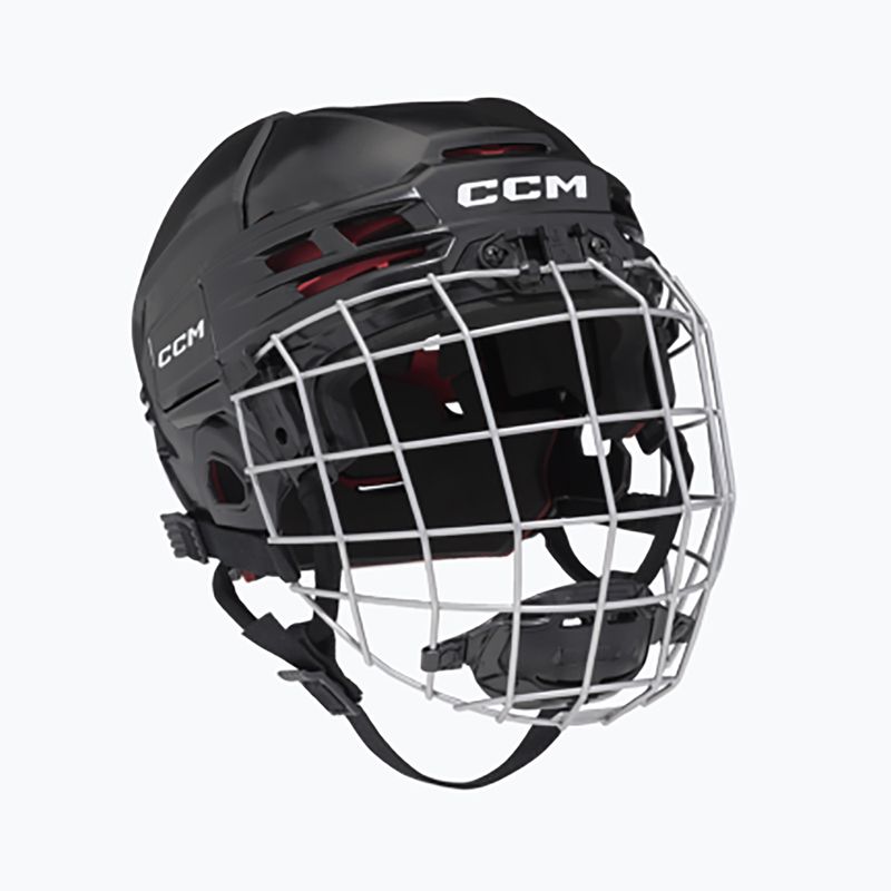 Cască de hochei pentru copii CCM Tacks 70 Combo black