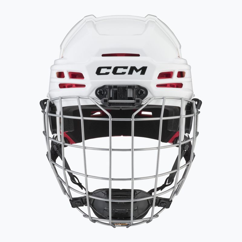 Cască de hochei pentru juniori CCM Tacks 70 Combo albă 4109872 10