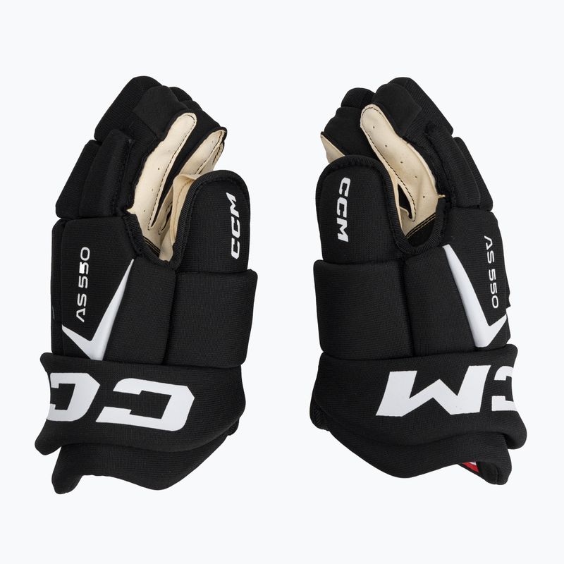 Mănuși de hochei CCM Tacks AS-550 negru 4109937 4