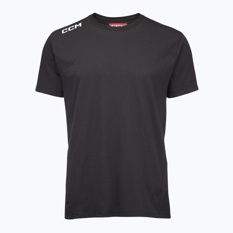 Tricou pentru bărbați CCM Team Premium Essential SR black