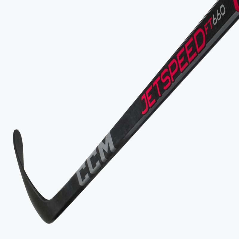 Crosă de hochei pentru copii CCM JetSpeed FT660 YTH black 3