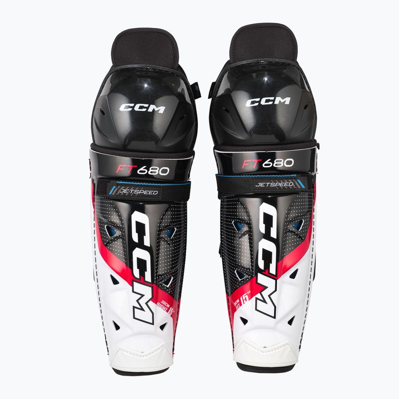 Apărători de hochei pentru tibie CCM JetSpeed FT680 SR