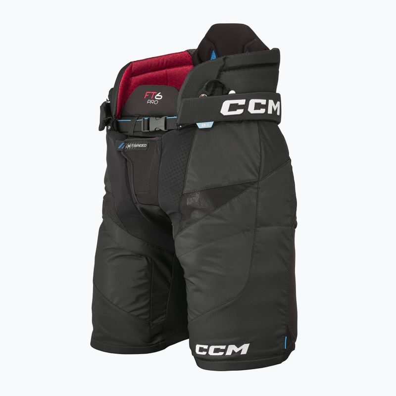 Pantaloni de hochei pentru bărbați CCM JetSpeed FT6 Pro SR black