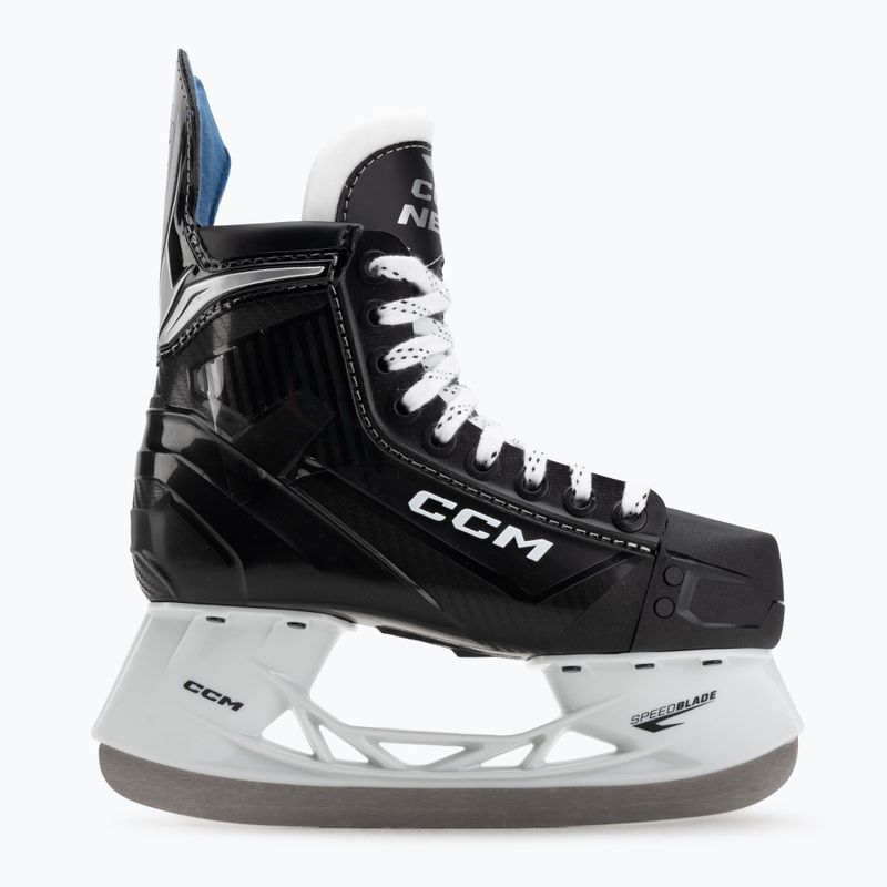 Patine de hochei pentru copii CCM Next JR black 2