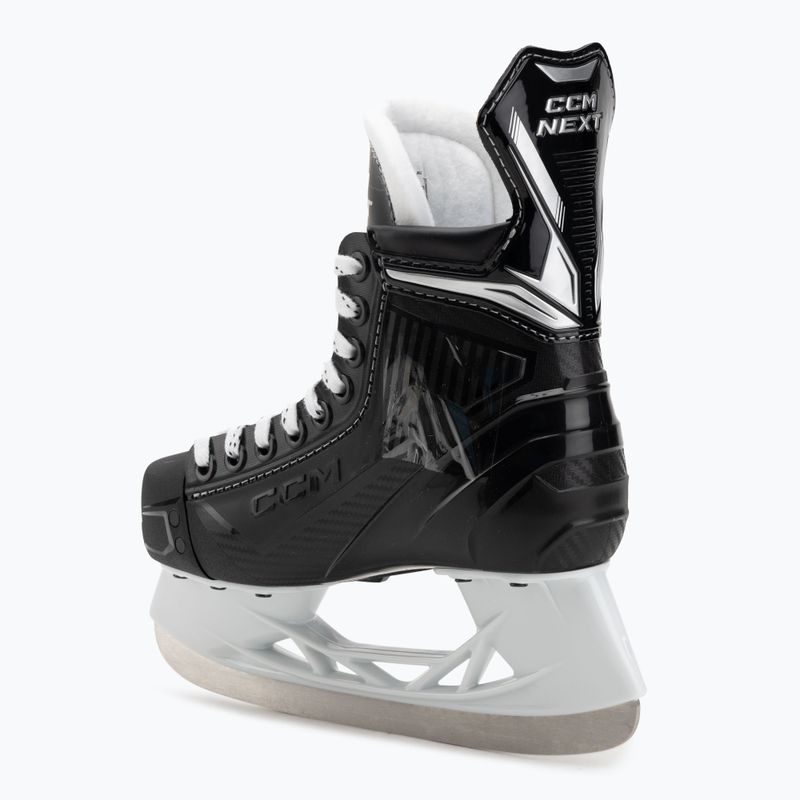 Patine de hochei pentru copii CCM Next JR black 3