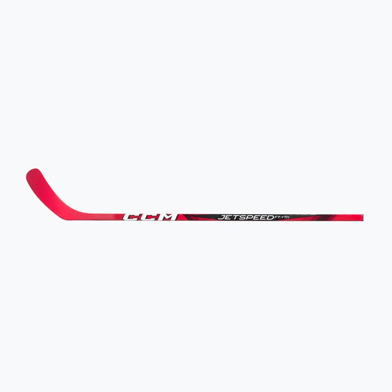Crosă de hochei pentru copii CCM JetSpeed FT Youth black/red 8