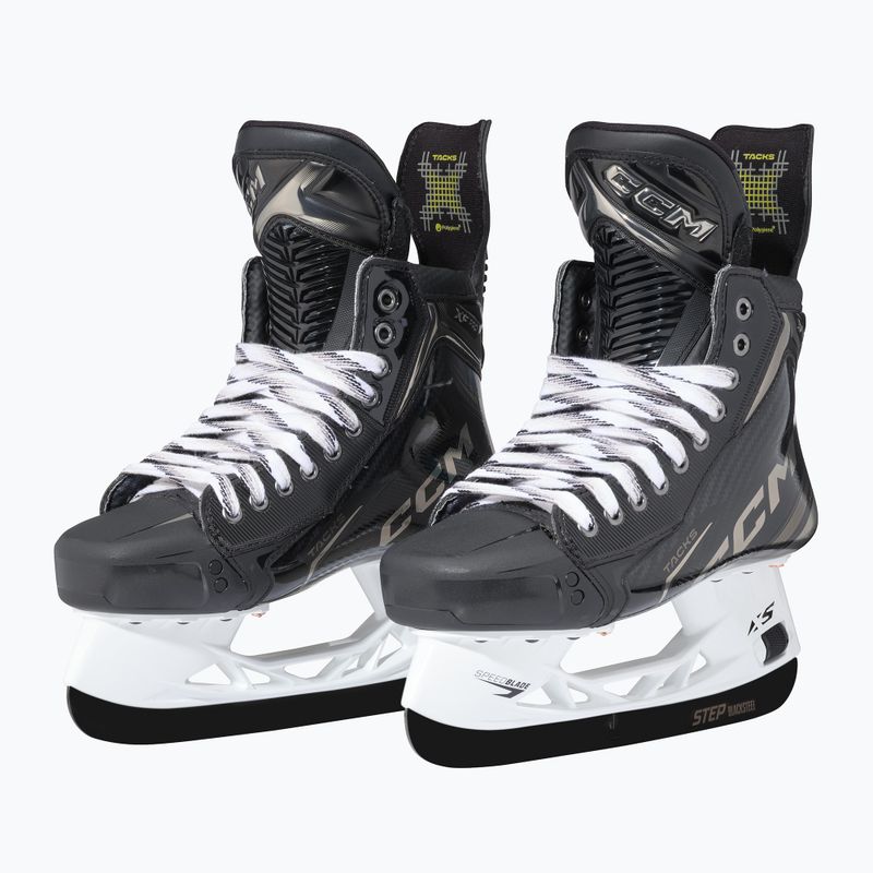 Patine de hochei pentru bărbați CCM Tacks XF Pro SR TAPERED black 2