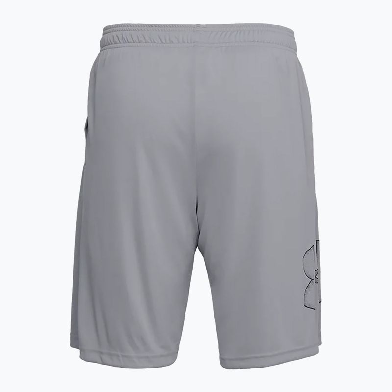 Pantaloni scurți de antrenament pentru bărbați Under Armour Tech Graphic 035 gri 1306443 4