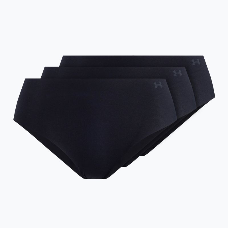 Under Armour chiloți fără cusur pentru femei Ps Hipster 3-Pack negru 132561616-001