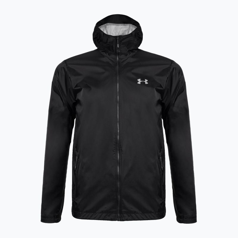 Geacă de antrenament pentru bărbați Under Armour Forefront Rain 001 neagră 1321439 4