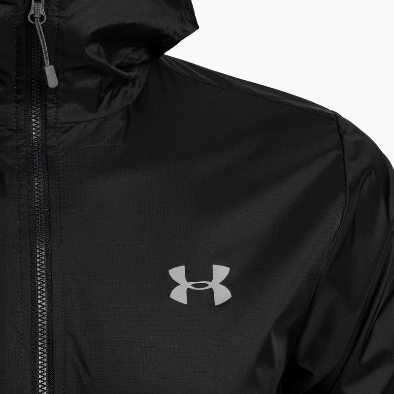 Geacă de antrenament pentru bărbați Under Armour Forefront Rain 001 neagră 1321439 6