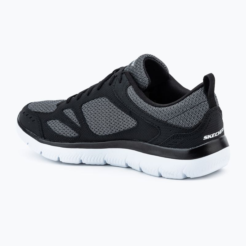 SKECHERS Summits South Rim negru / alb pantofi de formare pentru bărbați alb / negru 3