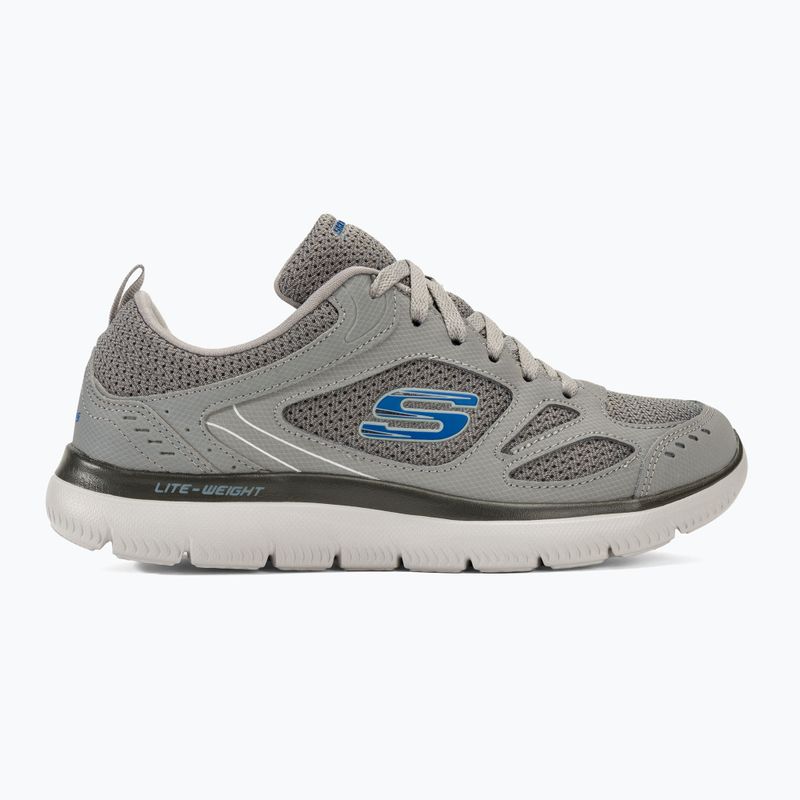 Încălțăminte pentru bărbați SKECHERS Summits South Rim gray 2