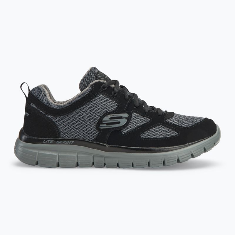 Încălțăminte pentru bărbați SKECHERS Burns Agoura black/gray 2