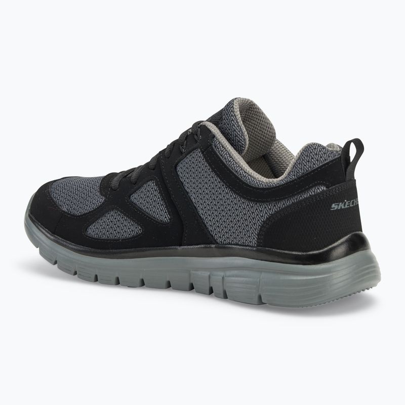 Încălțăminte pentru bărbați SKECHERS Burns Agoura black/gray 3