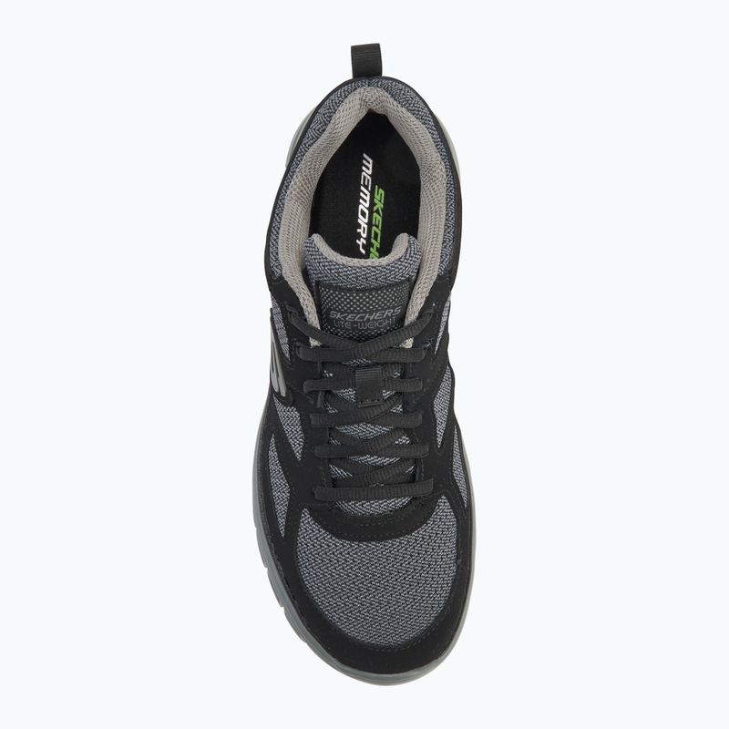 Încălțăminte pentru bărbați SKECHERS Burns Agoura black/gray 5