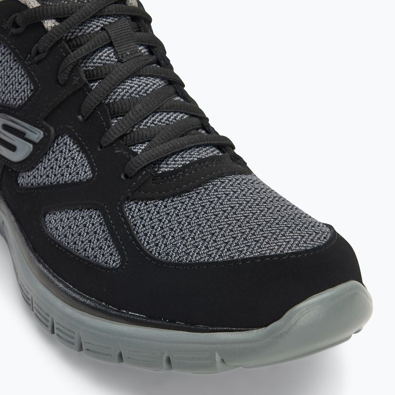 Încălțăminte pentru bărbați SKECHERS Burns Agoura black/gray 7