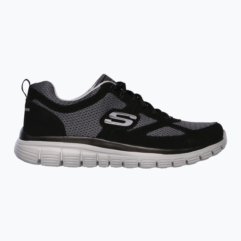 Încălțăminte pentru bărbați SKECHERS Burns Agoura black/gray 8